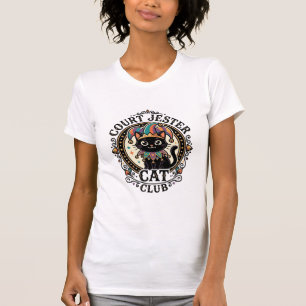 Court Jester Cat Funny Cat Lover Design - Court Je T-Shirt