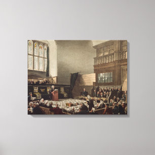 Court of Exchequer, Westminster Hall Canvas Print