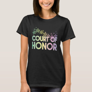 Court Of Honour Sweet 15 Playera Mexican 15th Birt T-Shirt