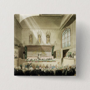 Court of King's Bench, Westminster Hall 15 Cm Square Badge