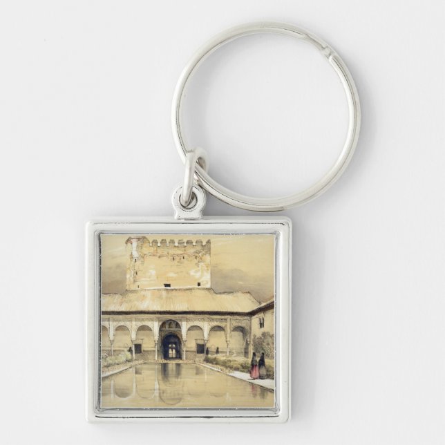 Court of the Myrtles (Patio de los Arrayanes) and Key Ring (Front)