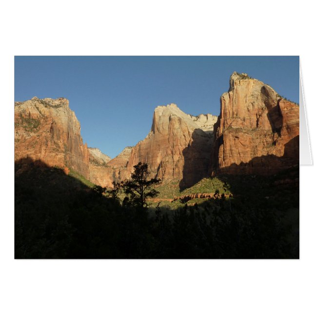 Court of the Patriarchs I at Zion National Park (Front Horizontal)