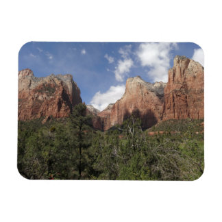 Court of the Patriarchs II at Zion National Park Magnet