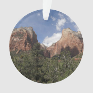 Court of the Patriarchs II at Zion National Park Ornament