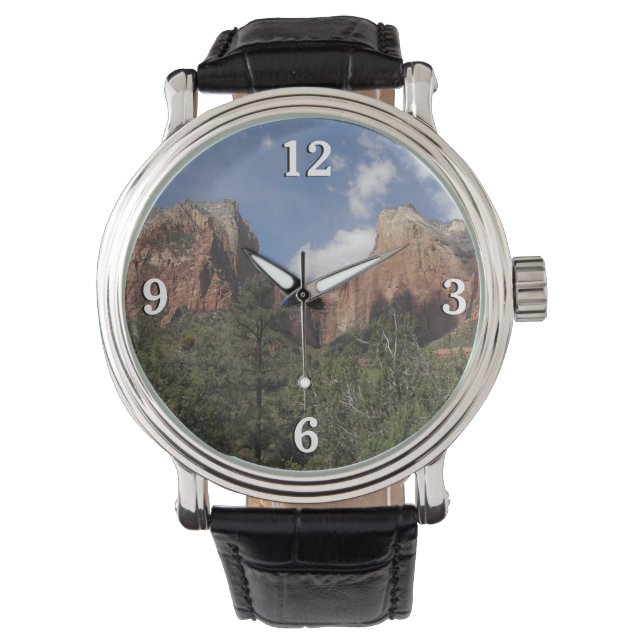 Court of the Patriarchs II at Zion National Park Watch (Front)