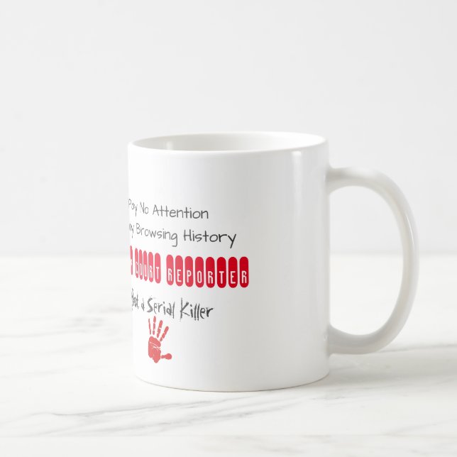 Court Reporter Browsing History Mug (Right)