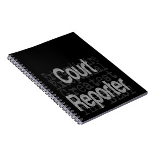 Court Reporter Extraordinaire Notebook