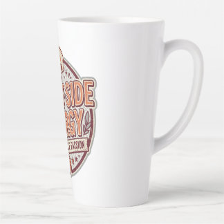 Court Side Energy Vintage Basketball Latte Mug
