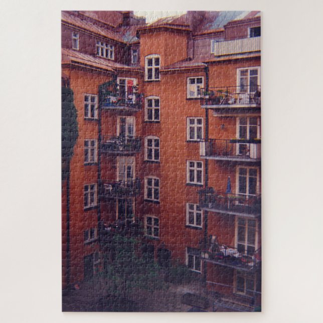 Court Yard Jigsaw Puzzle (Vertical)