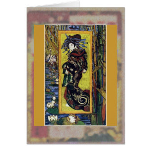 Courtesan (after Eisen) by Van Gogh