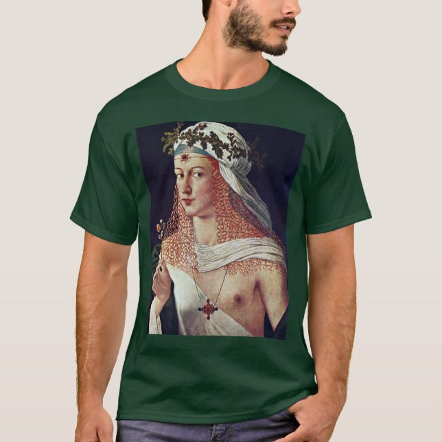 Courtesan (Portrait Of Lucrezia Borgia?) T-Shirt (Front)