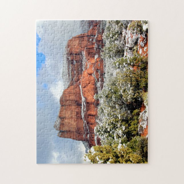 Courthouse Butte, Sedona AZ 11" x 14" Puzzle (Vertical)