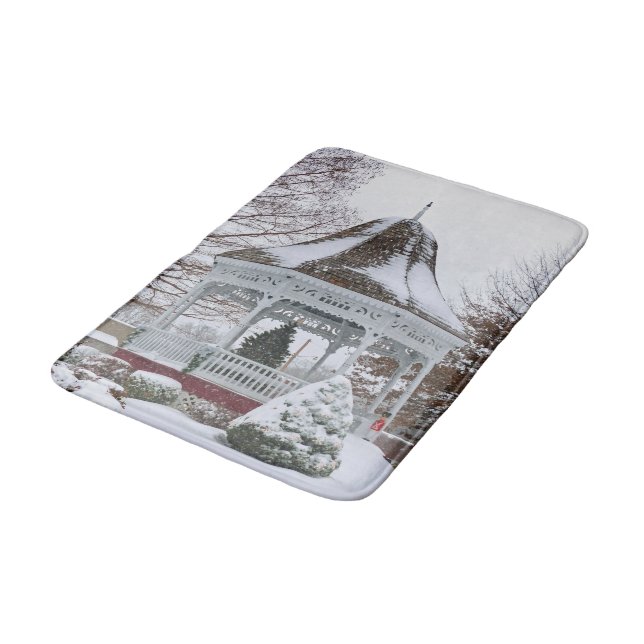 Courthouse Gazebo Bath Mat (Angled)