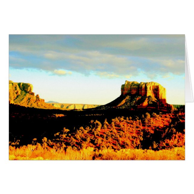Courthouse Rock in Sedona, Arizona (Front Horizontal)