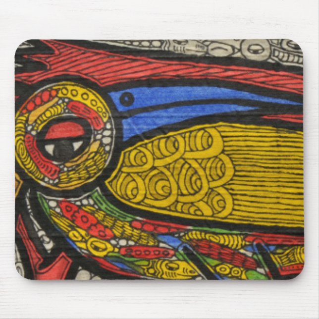 Courting Birds Mouse Pad (Front)