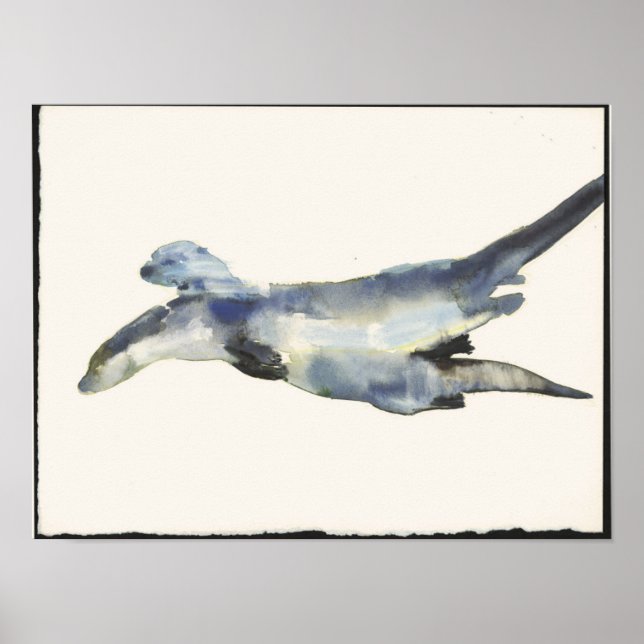 Courting Otters Poster (Front)