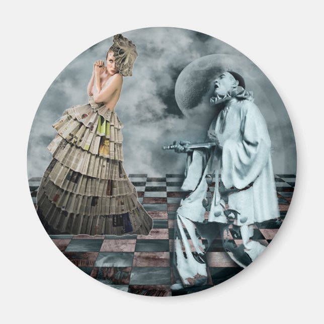 COURTLY JESTERS MAGNET (Front)