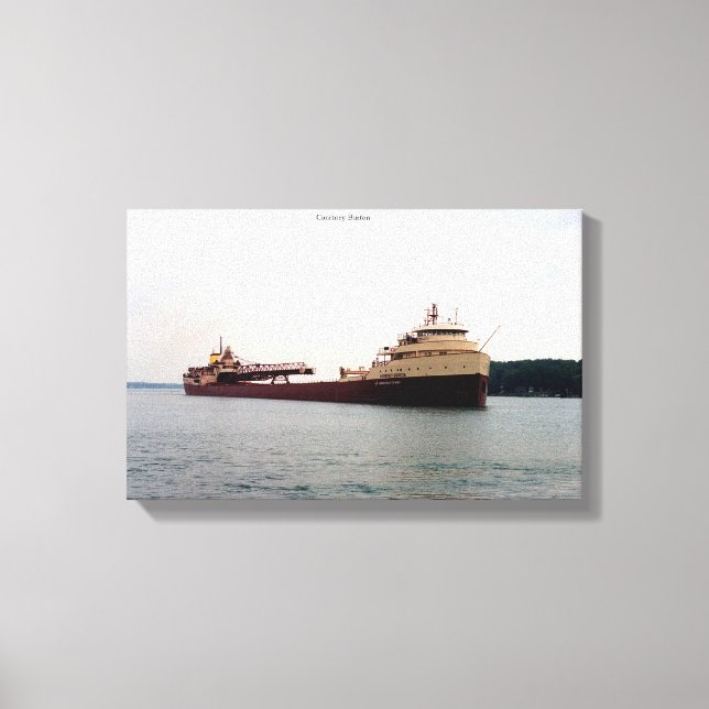 Courtney Burton canvas print (Front)