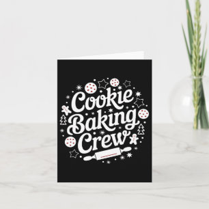 Courtney's Womens Matching Cookie Baking Crew Card