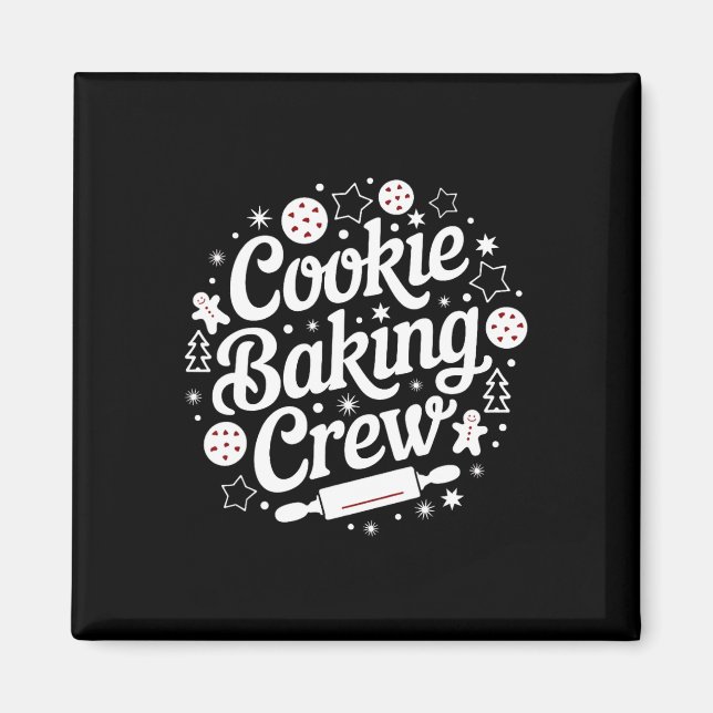 Courtney's Womens Matching Cookie Baking Crew  Magnet (Front)