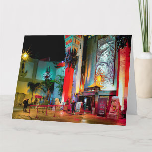 COURTYARD OF FAMOUS HANDS AND FEET Jumbo Card