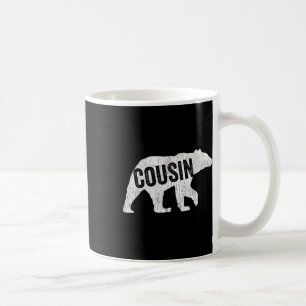 Cousin Bear Matching Family Camping Bear Funny Cou Coffee Mug