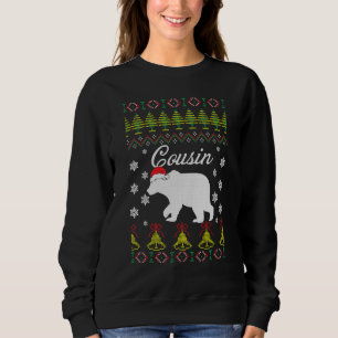 Cousin Bear UGLY Christmas Sweater  Pyjamas Family