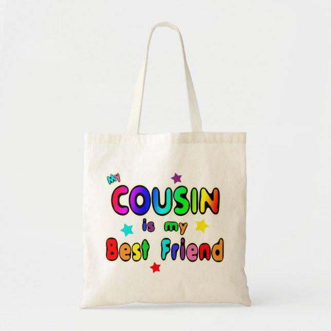 Cousin Best Friend Tote Bag (Front)