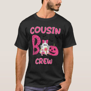 Cousin Boo Crew Girls Kids Matching Family Hallowe T-Shirt