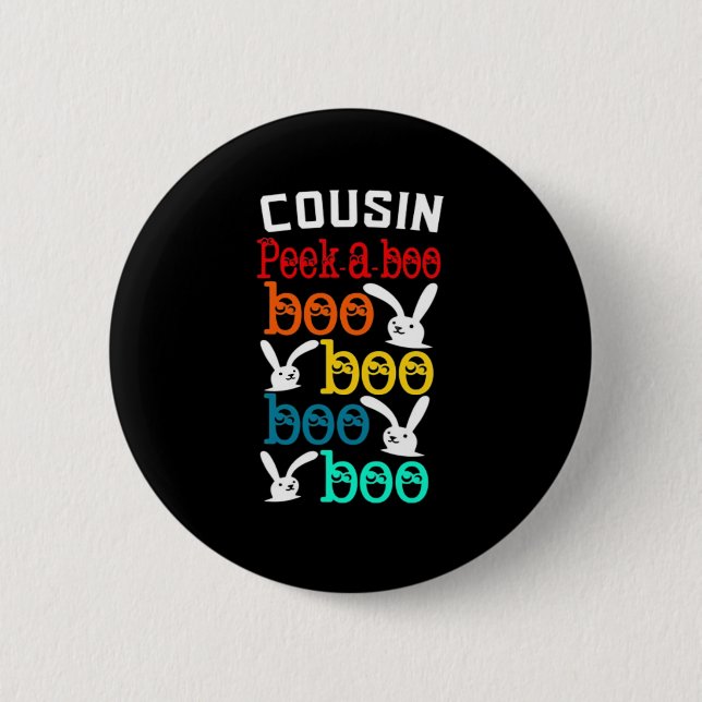 Cousin Bunny Game For Novelty 6 Cm Round Badge (Front)