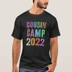 Cousin Camp 2022 Grandma Grandpa Summer Camp Autog T-Shirt