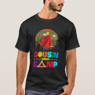 Cousin Camp 2022 Tribe Vacation Reunion Crew Campi T-Shirt