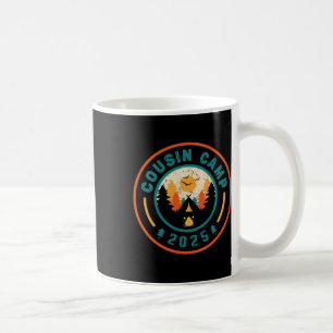 Cousin Camp 2025 Camping Crew Campfire Summer Vaca Coffee Mug