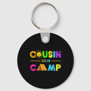 Cousin Camp 2025 Camping Summer Vacation 2025 Fami Key Ring
