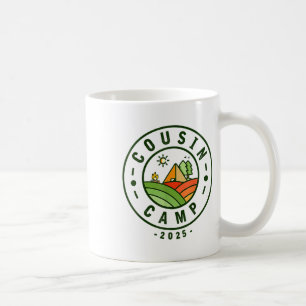 Cousin Camp 2025 Camping Tribe Summer Vacation Coffee Mug
