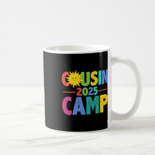 Cousin Camp 2025 Family Vacation Summer Camping Cr Coffee Mug