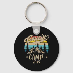 Cousin Camp 2025 Family Vacation Summer Camping Cr Key Ring