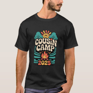 Cousin Camp 2025 Summer Vacation Trip Matching Fam T-Shirt