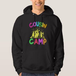 Cousin Camp Family Camping Summer Vacation Crew Hoodie