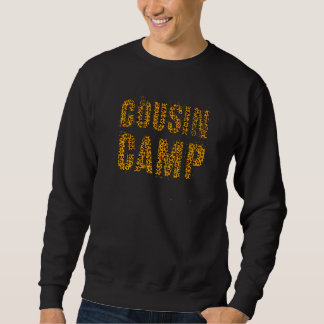 Cousin Camp Leopard Print  Nana Dada Reeducation 2 Sweatshirt