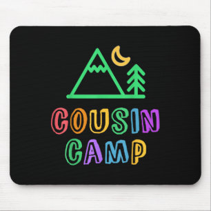 Cousin Camp Mountain Forest Best Camping Besties E Mouse Pad