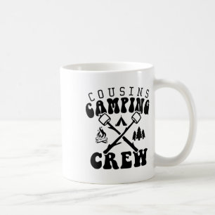 Cousin Camping Crew 2025 Shirt Family Vacation Cam Coffee Mug