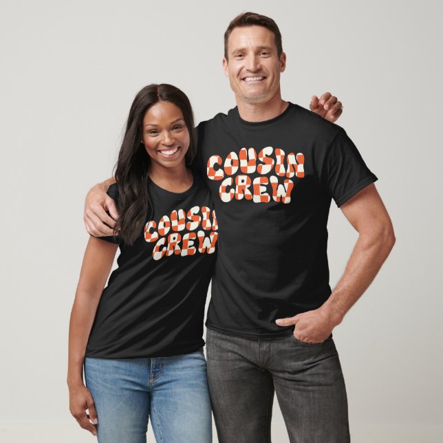 Cousin Cousins T Shirt Cute Kids Retro Cousin Crew (Unisex)
