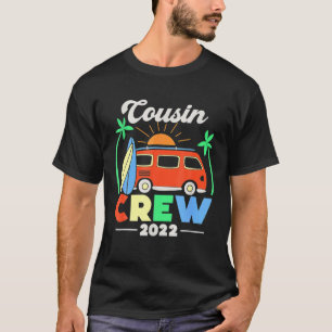 Cousin Crew 2022 Summer Vacation Beach Matching Fa T-Shirt