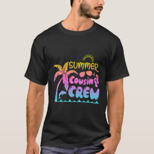 Cousin Crew 2022 Summer Vacation Beach Matching Fa T-Shirt