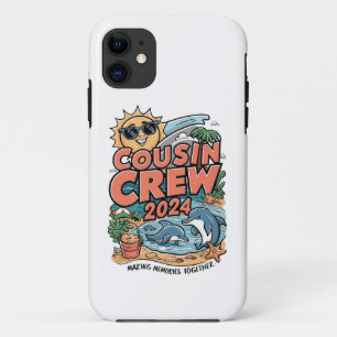 Cousin crew 2024 Summer Vacation Beach Family Trip Case-Mate iPhone Case