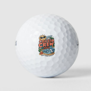 Cousin crew 2024 Summer Vacation Beach Family Trip Golf Balls