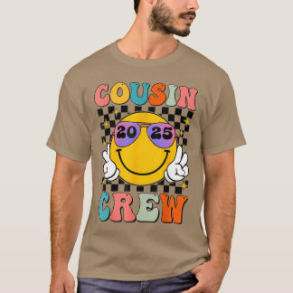 Cousin Crew 2025 Summer Vacation Beach Family T-Shirt