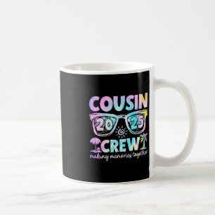 Cousin Crew 2025 Summer Vacation Beach Family Trip Coffee Mug