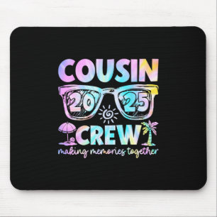 Cousin Crew 2025 Summer Vacation Beach Family Trip Mouse Pad